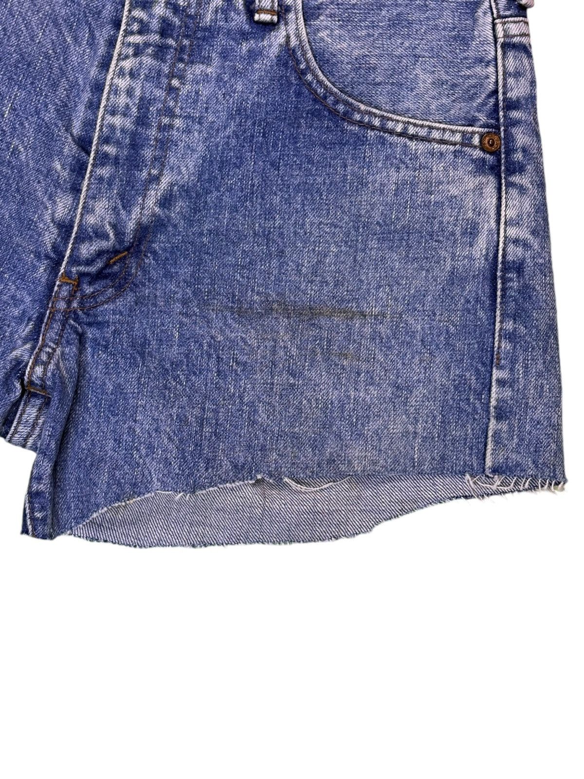 Levi's Vintage 90s Levis 502xx Big E Selvedge Jean Shorts Size 28" / US 6 / IT 42 - 9 Thumbnail