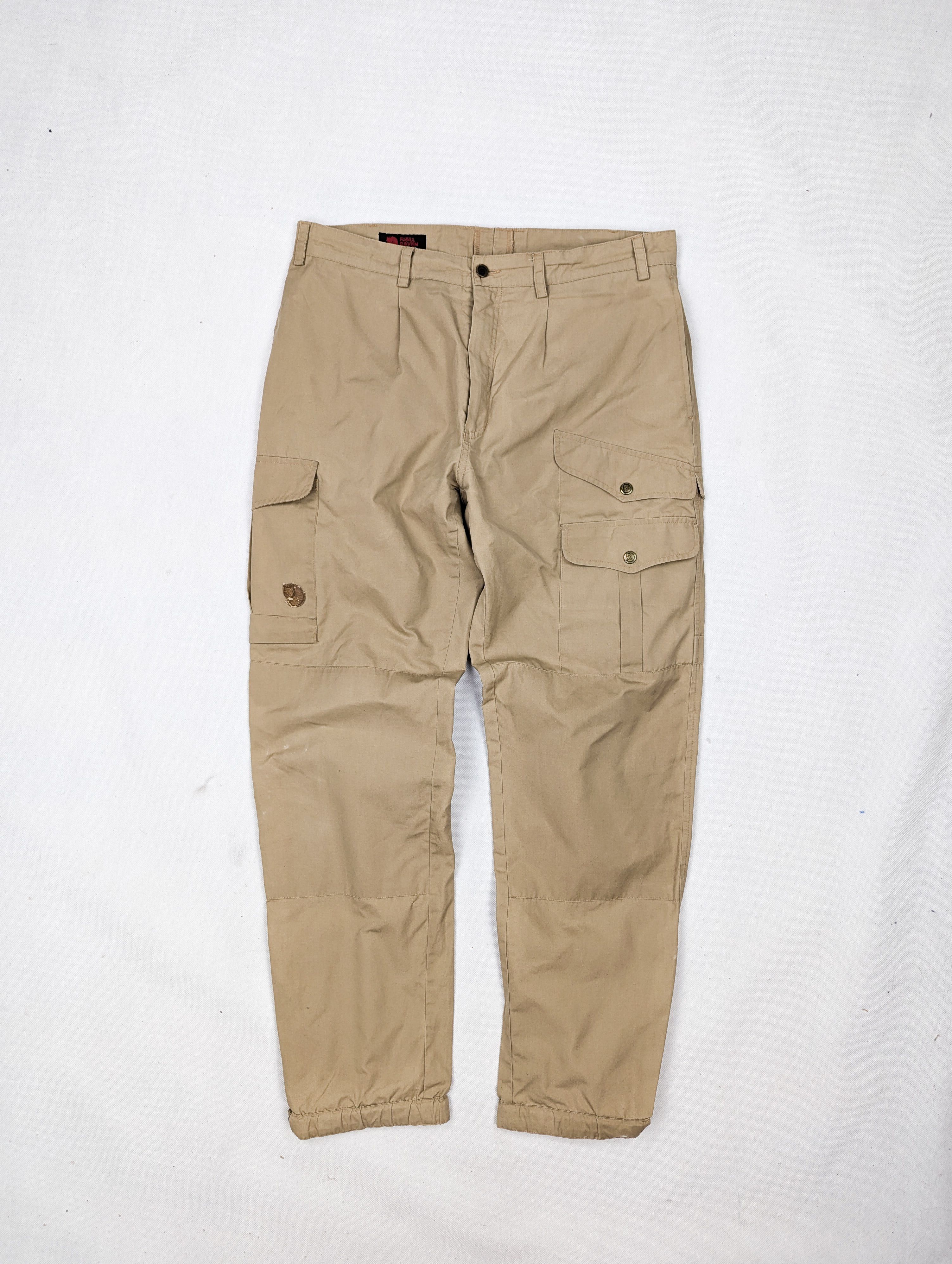 Fjallraven Fjallraven beige cargo pants trousers 52 Size US 36 / EU 52 - 1 Thumbnail