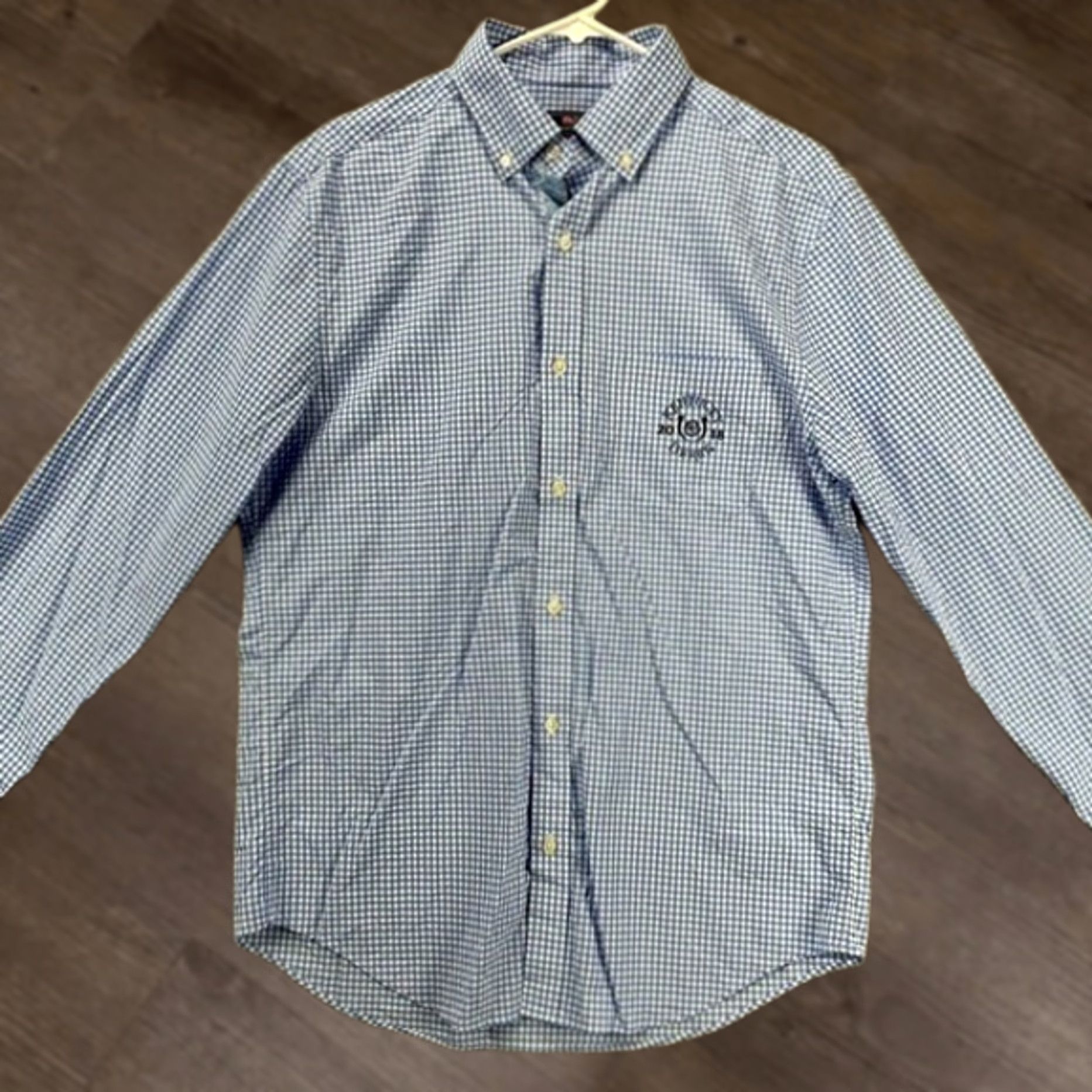 Vineyard Vines Vineyard Vines Shirt Mens Medium Performance Blue Gingham Murray Button Down NEW Size US M / EU 48-50 / 2 - 1 Thumbnail