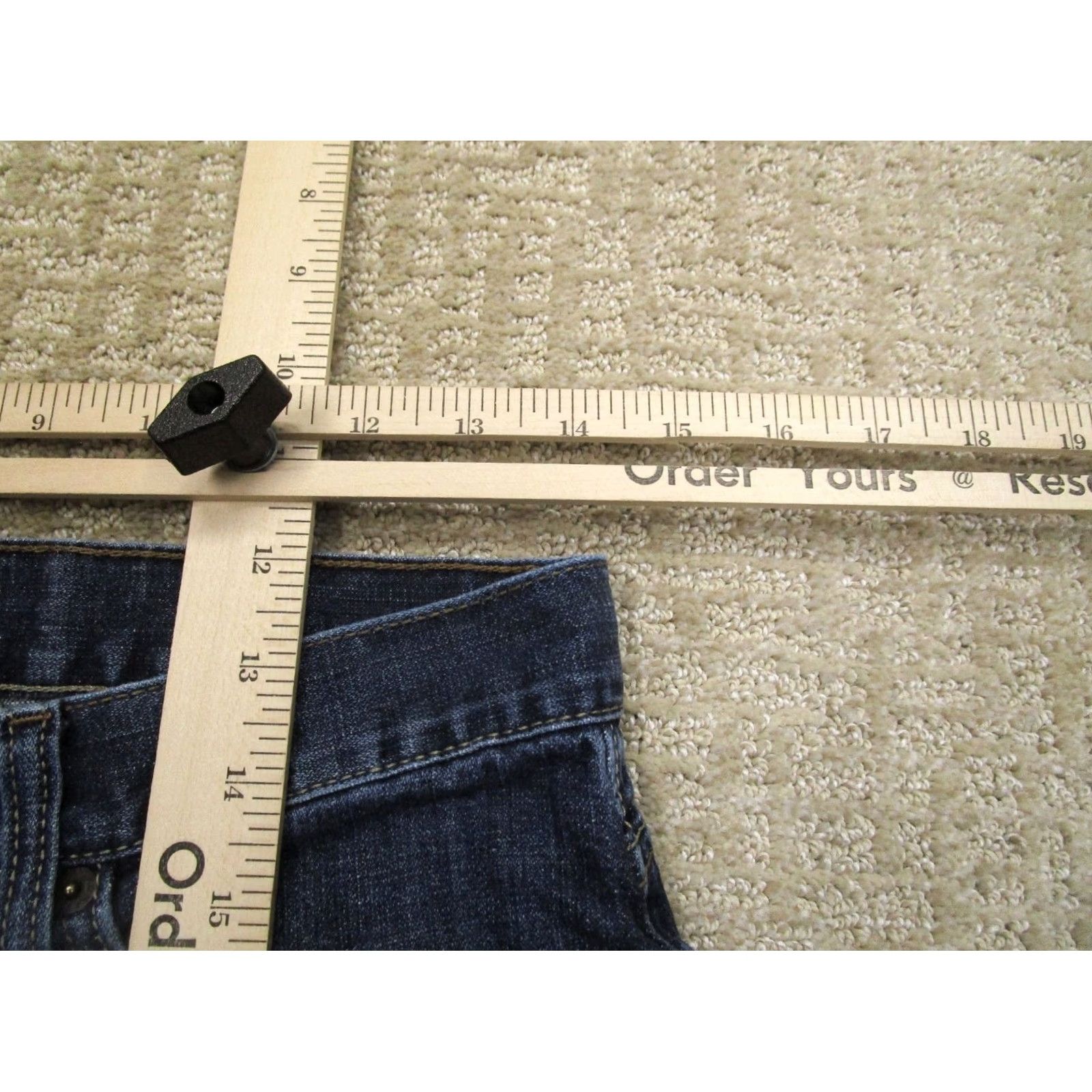 Vintage Cinch Jeans Men 29x32 Blue Slim Straight Distressed Dark Wash Logo 5-Pocket Denim Pants Size US 29 - 6 Thumbnail