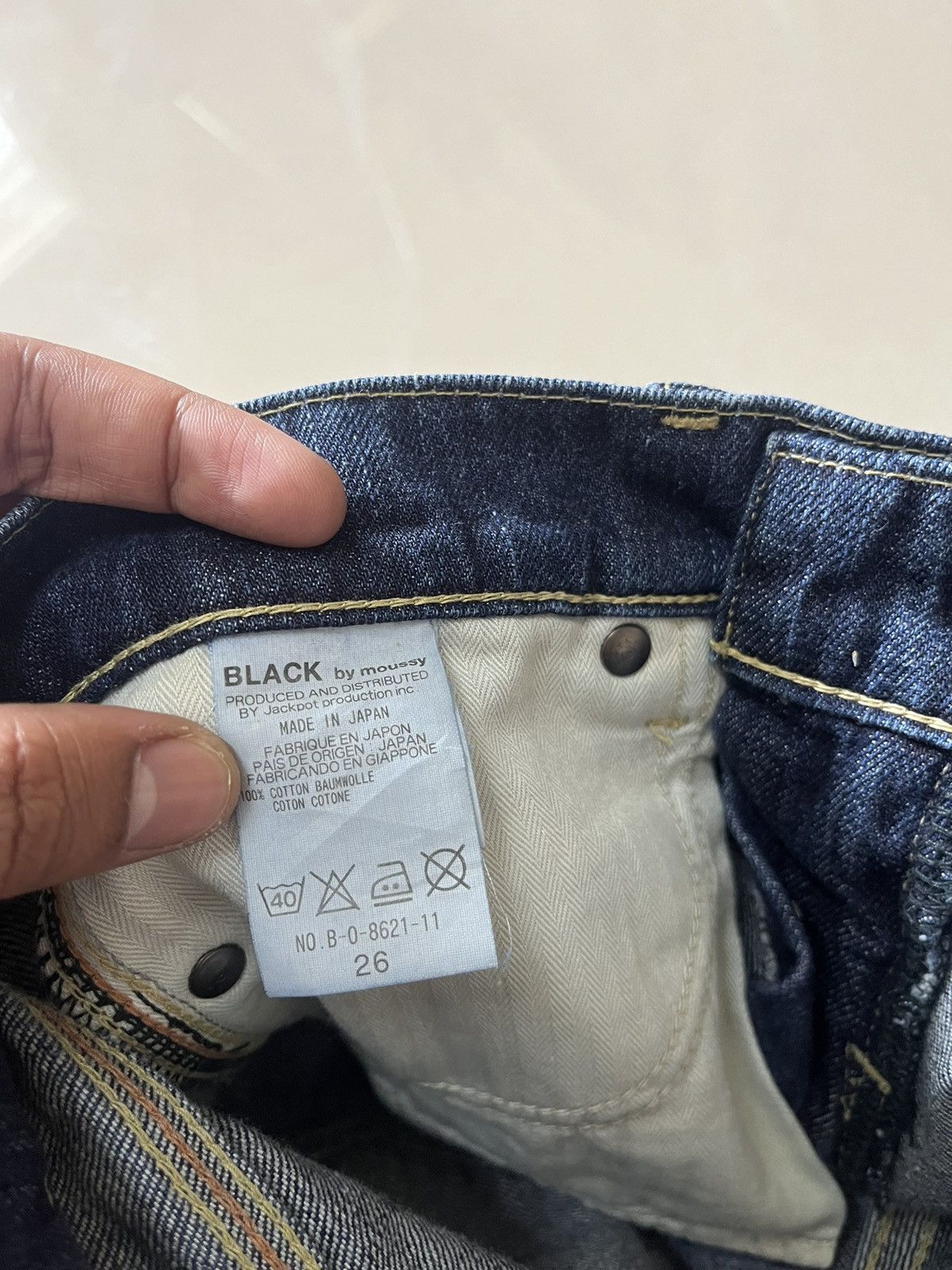 Tornado Mart Flare Jean black by moussy baggy low rise made in Japan F1 Size US 30 / EU 46 - 9 Thumbnail