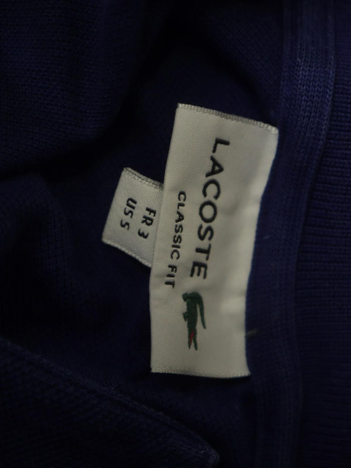 Lacoste Lacoste Blue 100% Cotton Collar Polo Shirt Size 5 Size US M / EU 48-50 / 2 - 10 Thumbnail