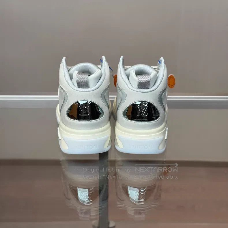 Louis Vuitton Louis Vuitton TRAINER 2.0 High Top Sneakers Size US 6.5 / EU 39-40 - 4 Thumbnail