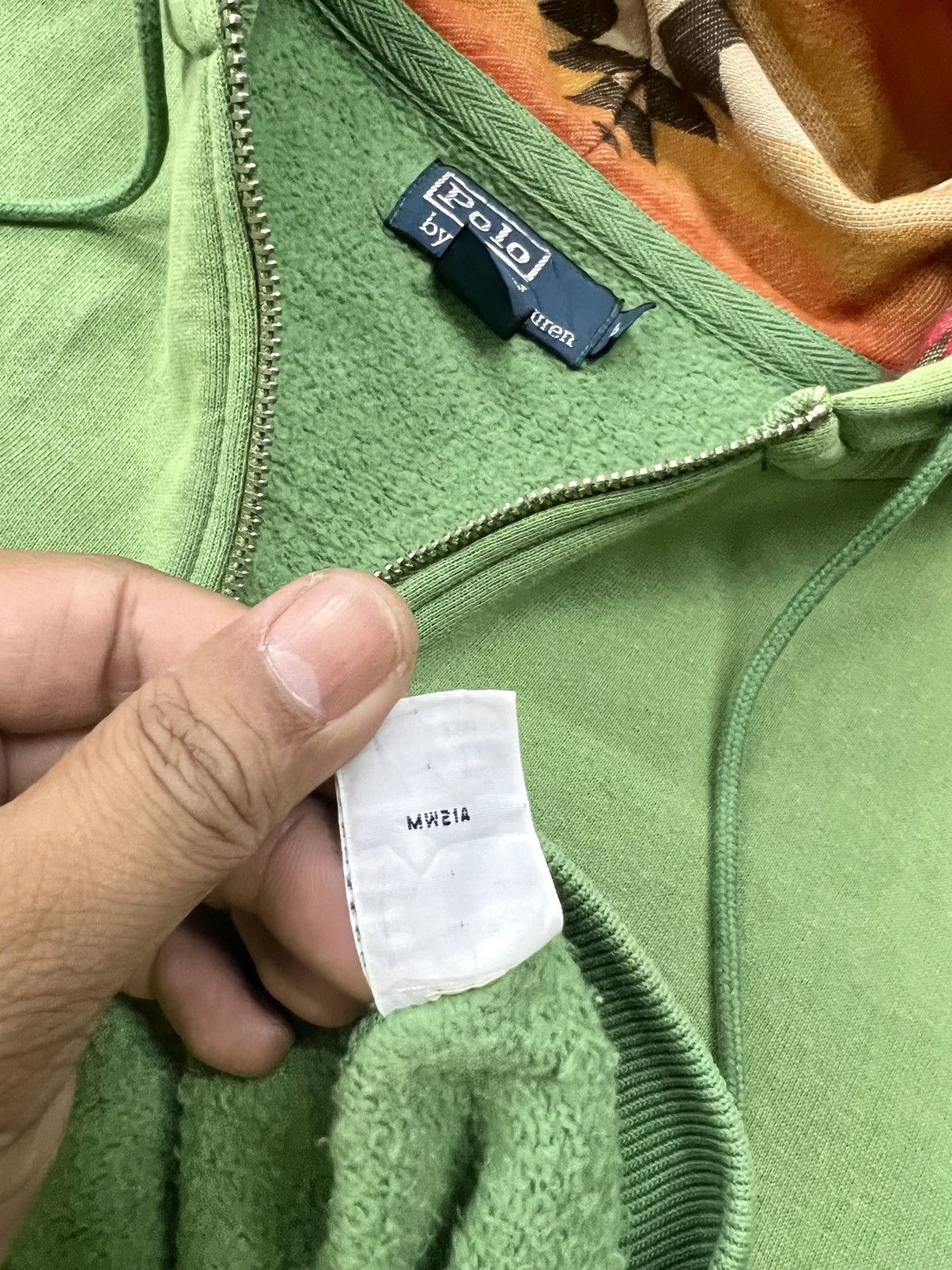 Polo Ralph Lauren × Ralph Lauren × Vintage Vintage Polo Ralph Lauren Talon Zipper Navajo Hoodie Size US L / EU 52-54 / 3 - 13 Thumbnail