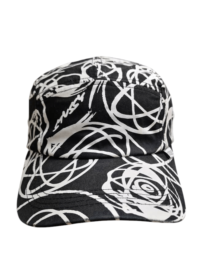 Stussy Stussy Futura Black/White Hats 5 Panel Size ONE SIZE - 2 Thumbnail