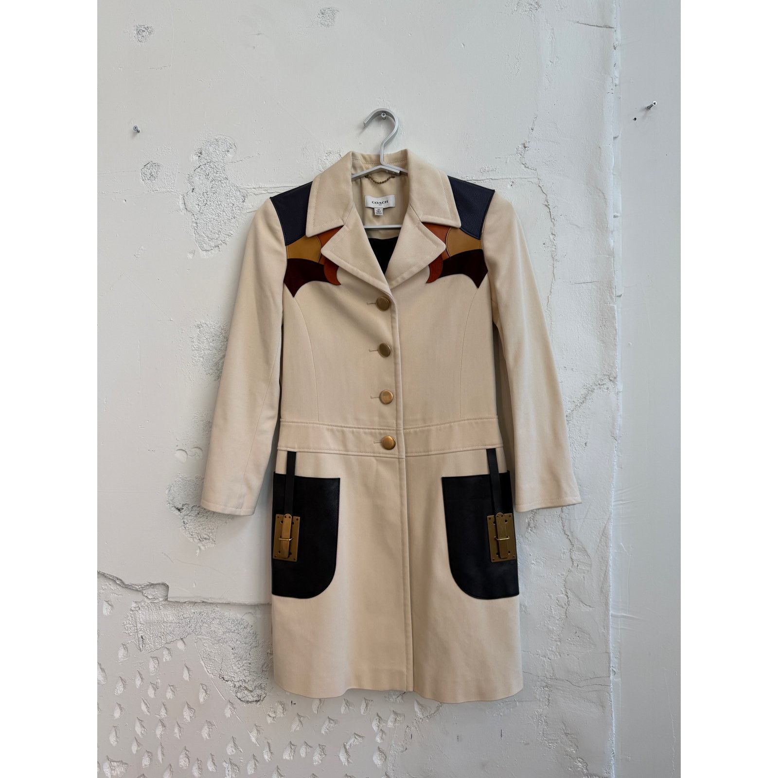 Coach Coach Calico Coat Size XS / US 0-2 / IT 36-38 - 1 Thumbnail