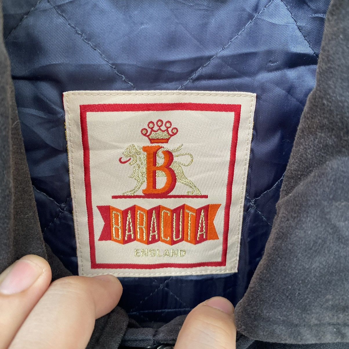 Baracuta Vintage 90s Baracuta England Jacket | Zipper Multicolour | L Size US L / EU 52-54 / 3 - 3 Thumbnail