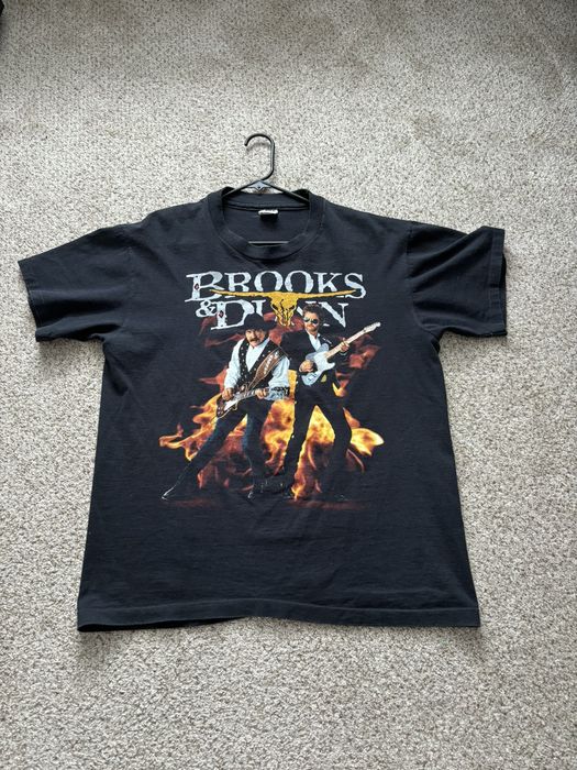 Vintage Brooks and dun electric rodeo t shirt Grailed