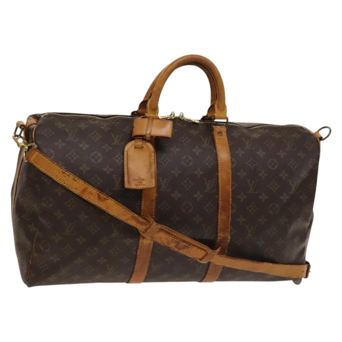 Louis Vuitton LOUIS VUITTON Monogram Keepall Bandouliere 50 Boston Bag Size ONE SIZE - 1 Thumbnail