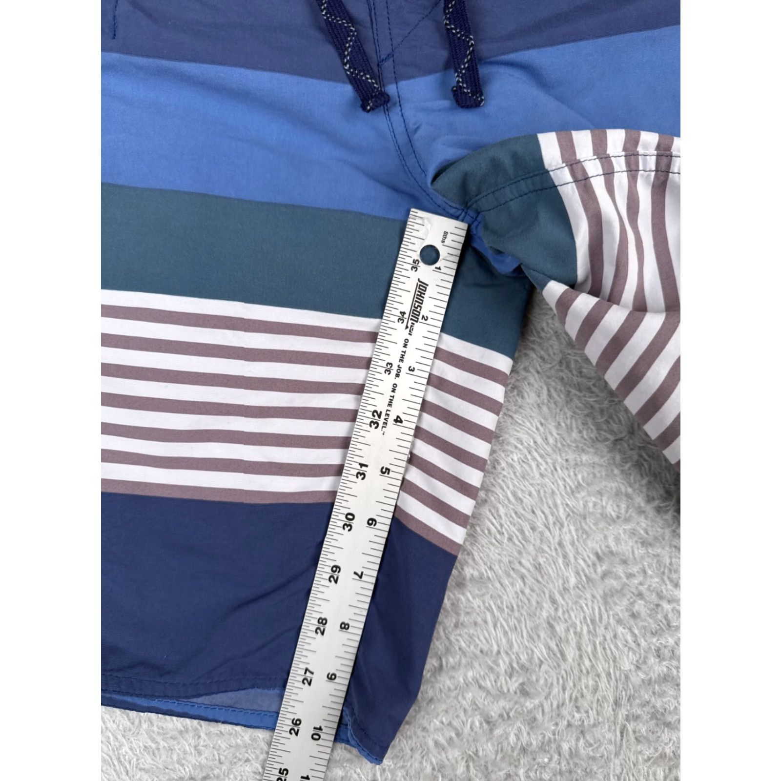 Patagonia Patagonia Board Shorts Mens 28 Blue Stripe Nylon 21" UPF Swim Trunks Beach Pockets Blaues? Size US 28 / EU 44 - 6 Thumbnail