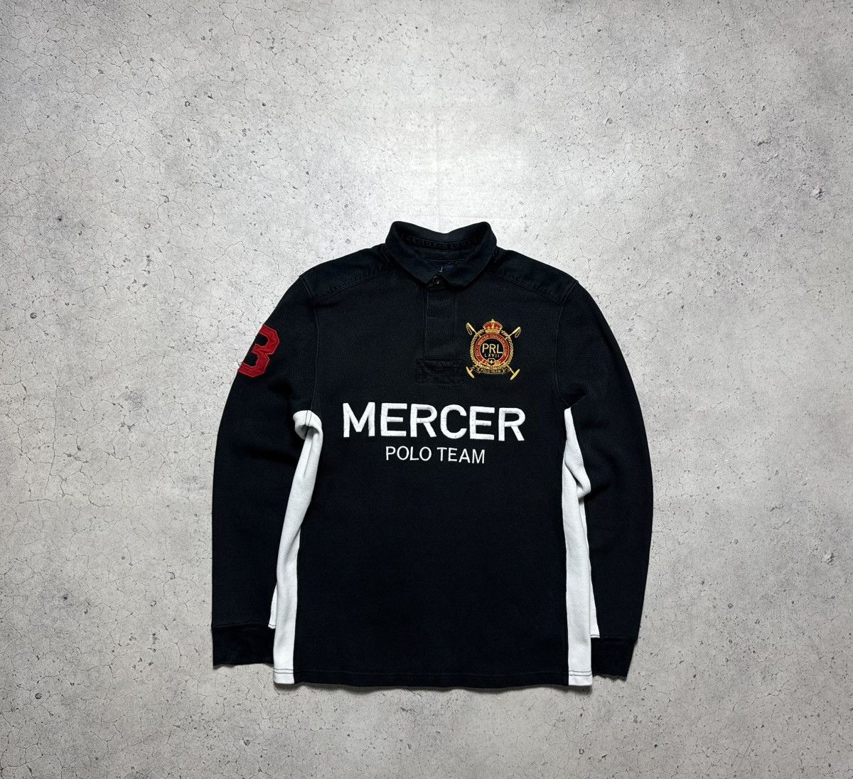 Polo Ralph Lauren Polo Ralph Lauren Mercer Polo Team #3 PRL Rugby Sweatshirt Size US M / EU 48-50 / 2 - 1 Thumbnail