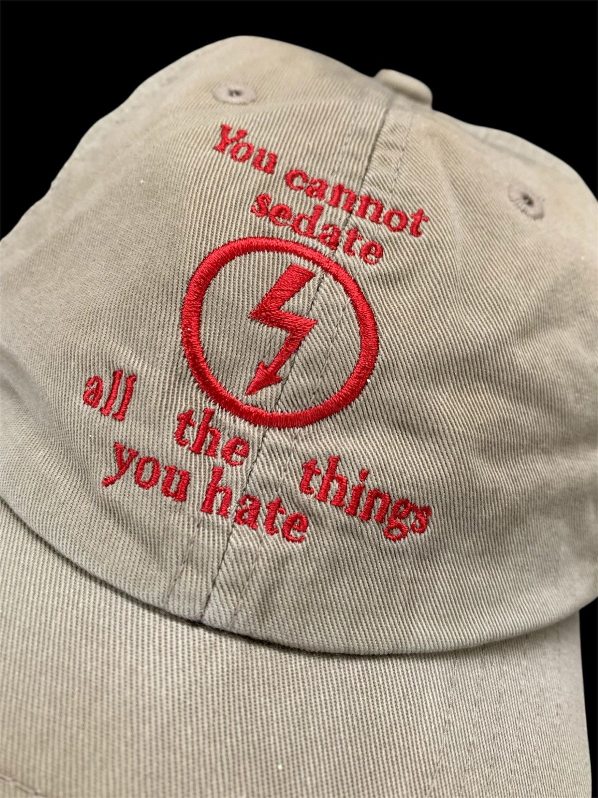 Marilyn Manson Vintage Marilyn Manson Cap Size ONE SIZE - 2 Thumbnail
