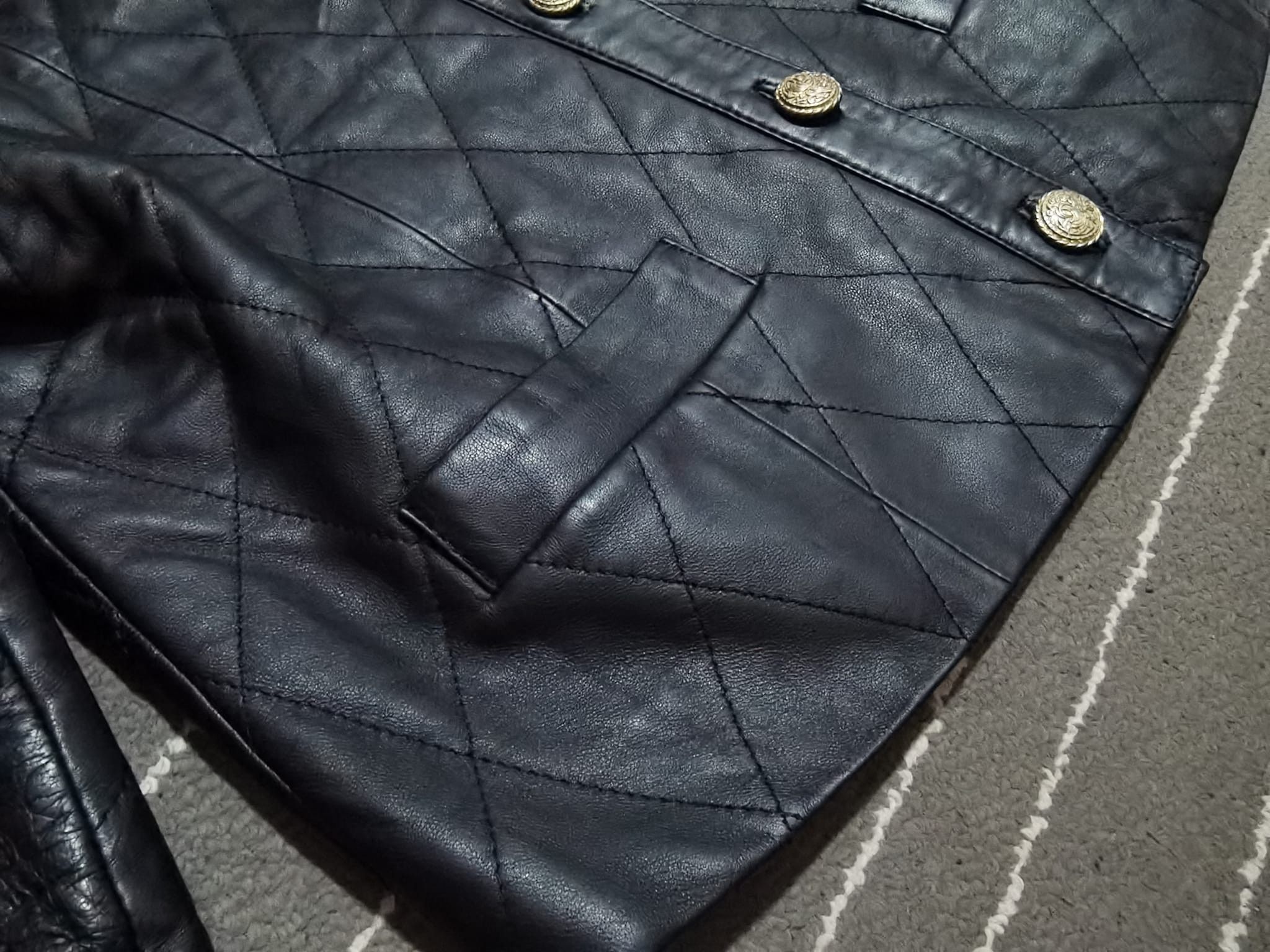 Japanese Brand Vintage leather jacket woman S 2038 Size S / US 4 / IT 40 - 9 Thumbnail