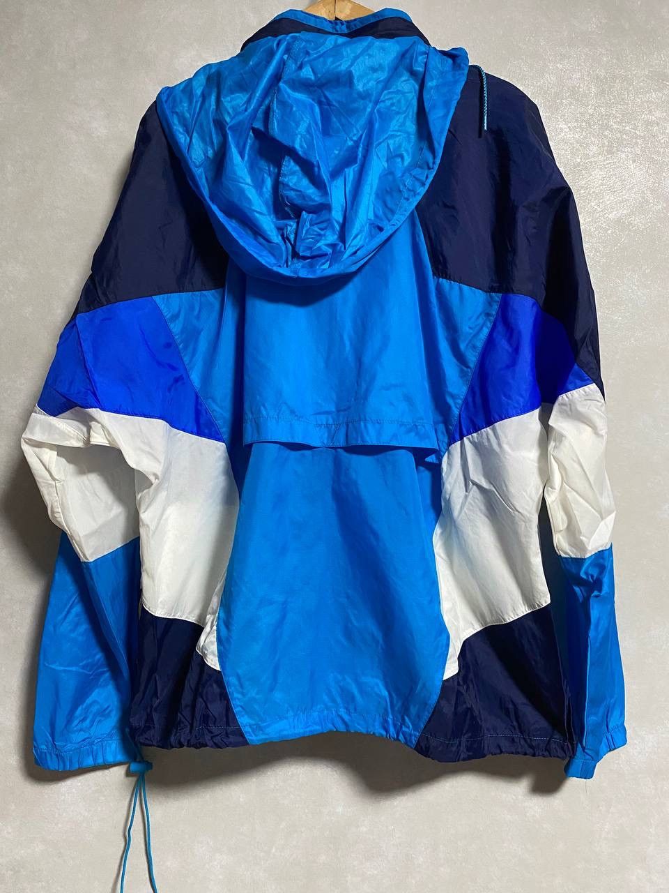 Nike × Vintage Vintage 90s Nike Spellout Windbreaker Jacket XL Size US XL / EU 56 / 4 - 6 Thumbnail