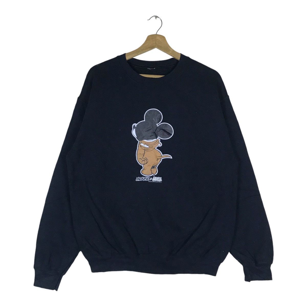 Disney Vintage Mouse and Mouse by SUNNY Pullover Jumper Sweatshirt Size US M / EU 48-50 / 2 - 1 Thumbnail