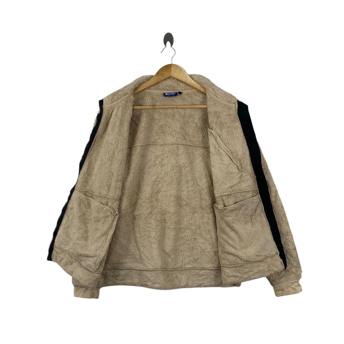 Penfield PENFIELD OUTDOOR Minimalist Design Fleece Beige Zipper Size L / US 10 / IT 46 - 6 Thumbnail