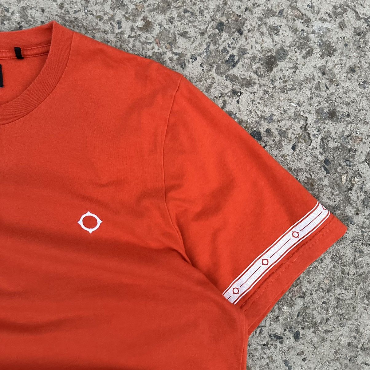 MA.STRUM Vintage Mastrum T-shirts Small Logo Size L Orange Size US L / EU 52-54 / 3 - 6 Thumbnail