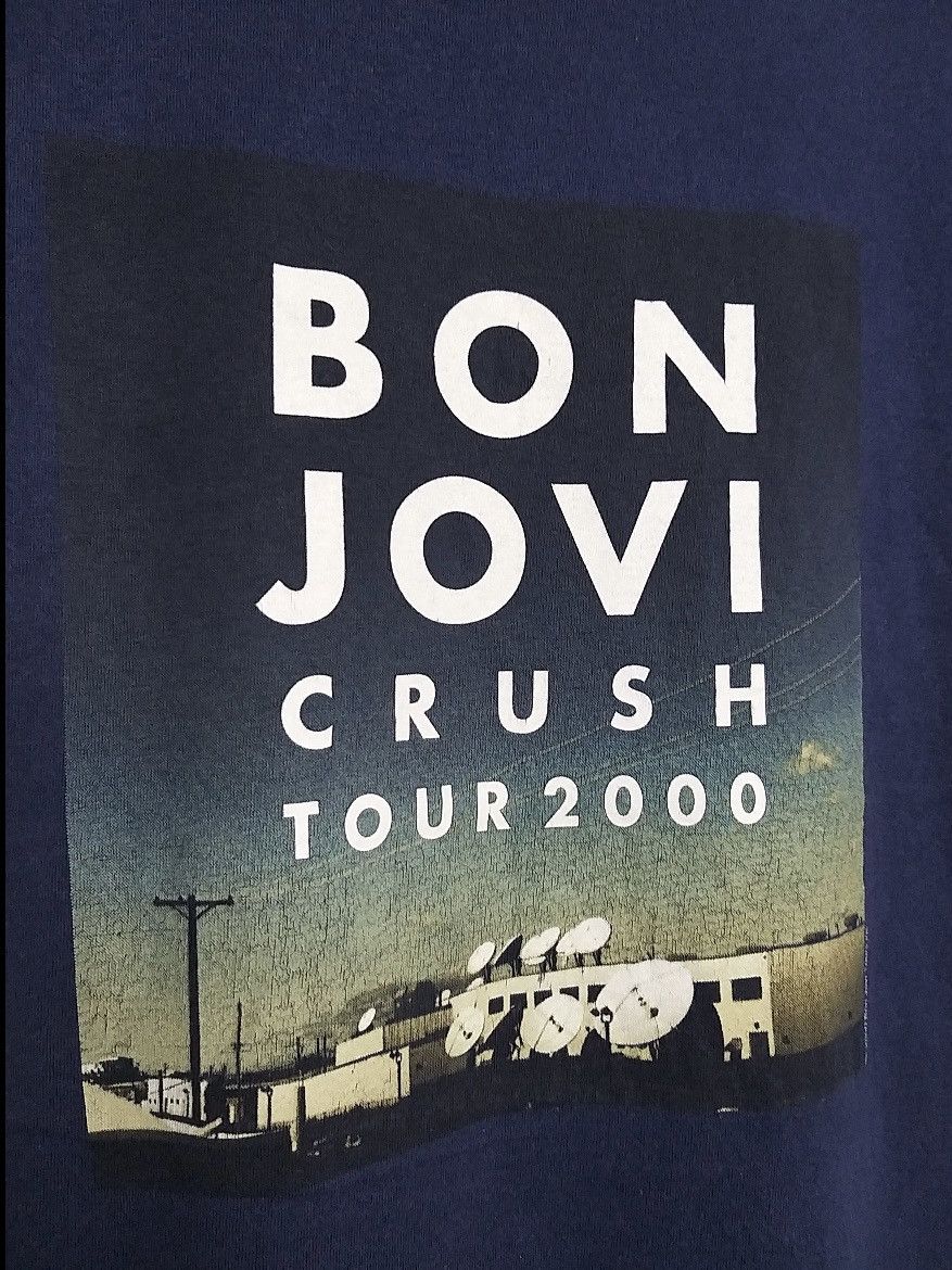 Band Tees VINTAGE Y2K BON JOVI "CRUSH TOUR 2000" T SHIRT Size US M / EU 48-50 / 2 - 1 Thumbnail