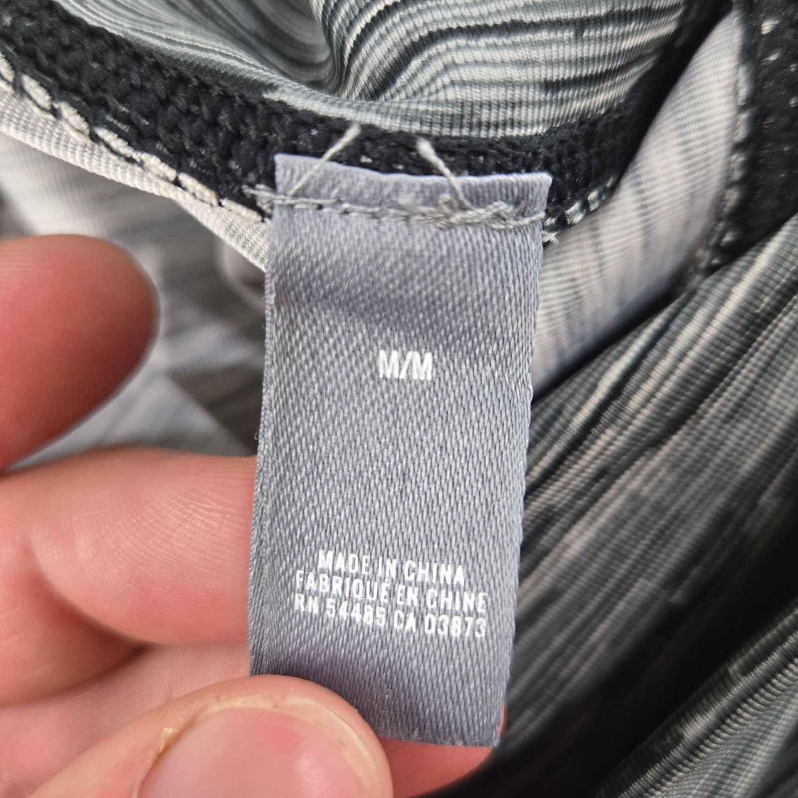 Other Aerie Gray Black Space Dye Cropped Leggings Size Medium Size 28" / US 6 / IT 42 - 6 Thumbnail