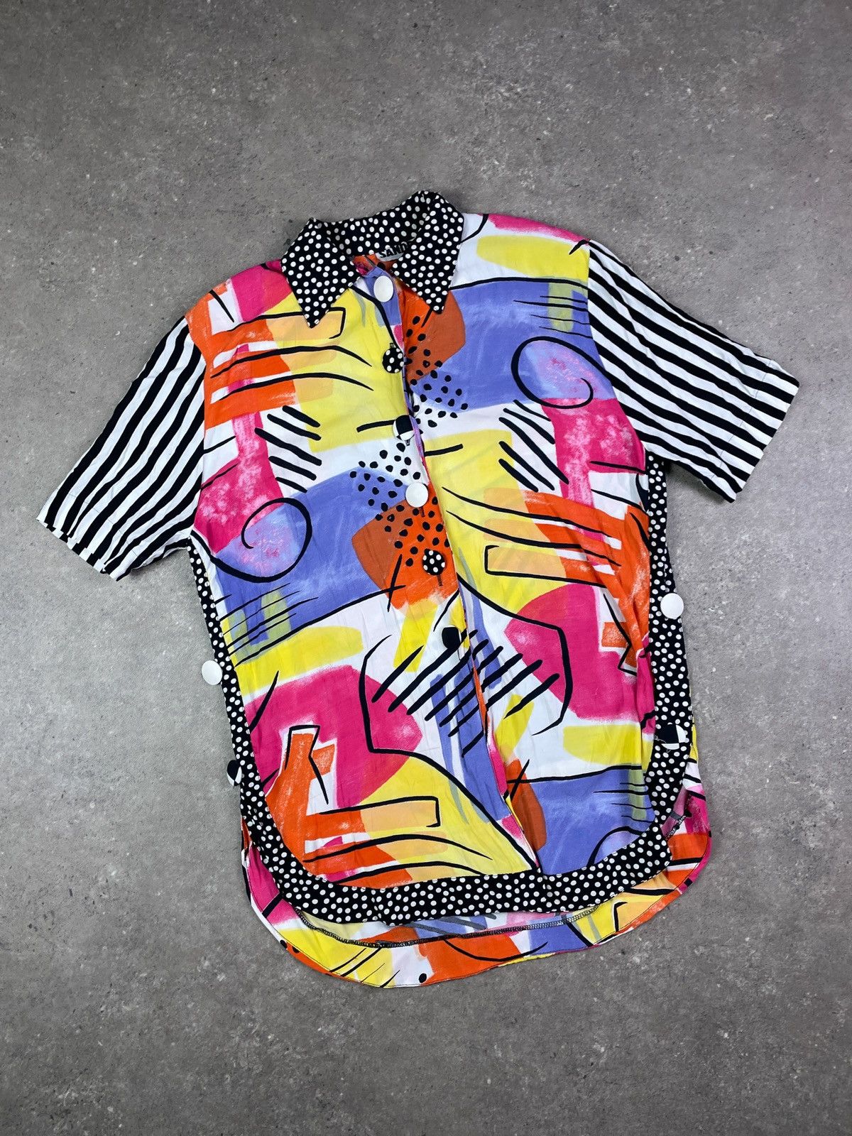 Sandro Vintage Sando Paris Luxury Shirt Wmns Size ONE SIZE - 1 Thumbnail