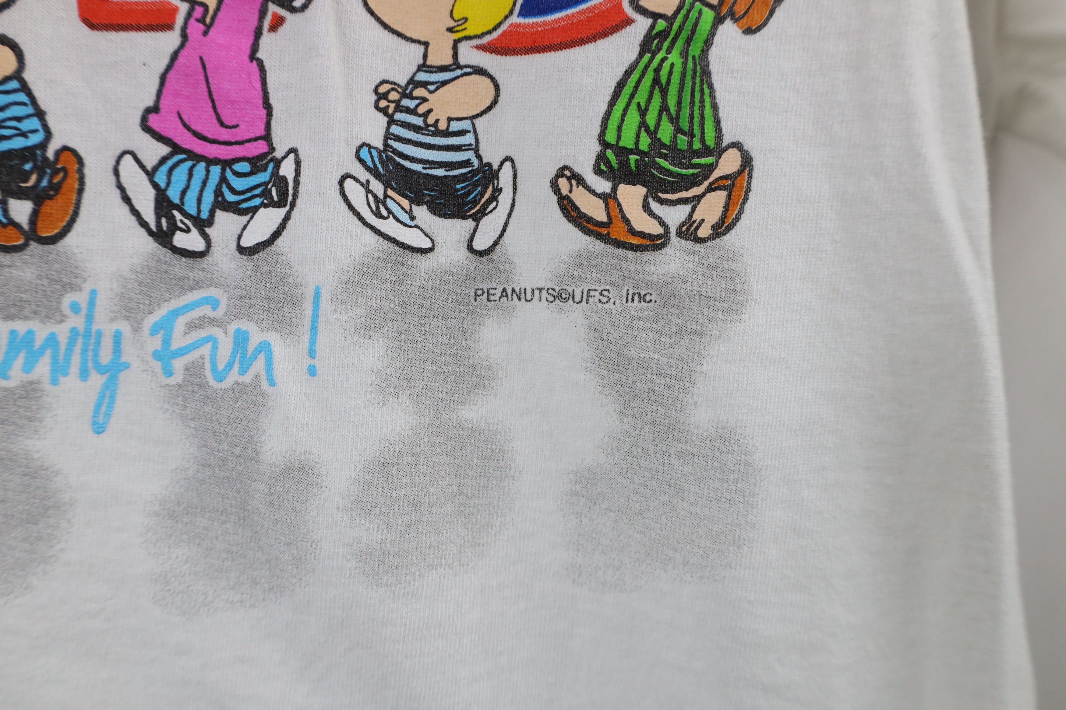Vintage Vintage Y2K Brown Peanuts Cedar Point Amusement Park T-Shirt Size US M / EU 48-50 / 2 - 6 Thumbnail