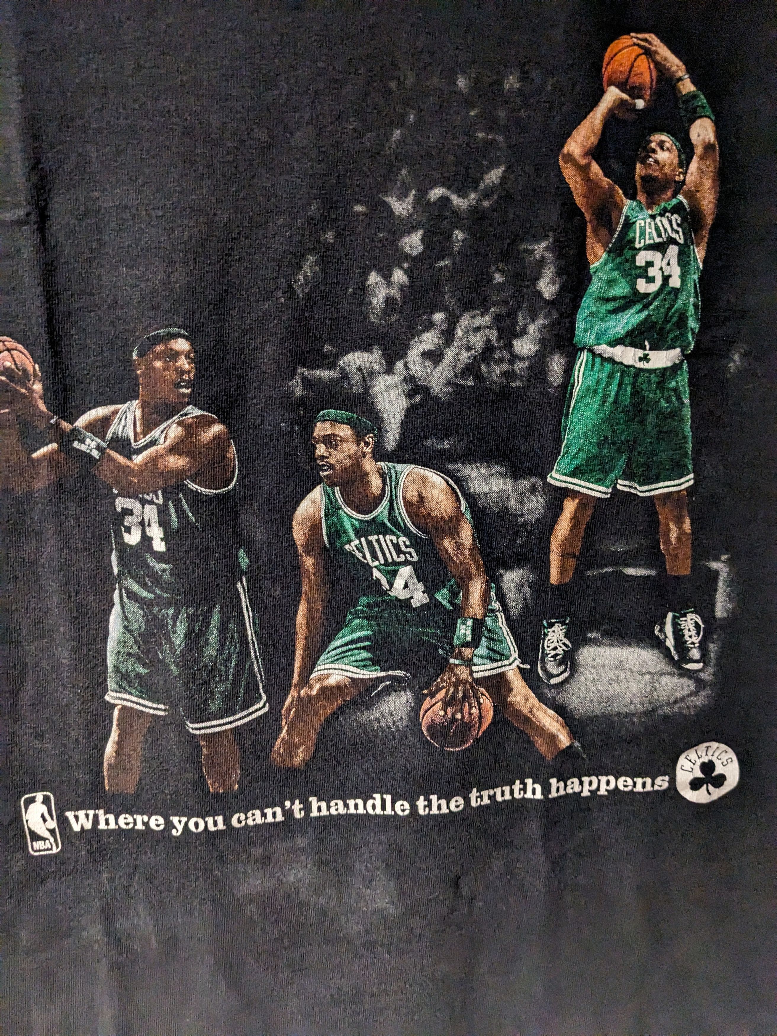 NBA × Vintage Vintage Y2K Boston Celtics Where YOUTH Large T-Shirt Size US L / EU 52-54 / 3 - 2 Thumbnail