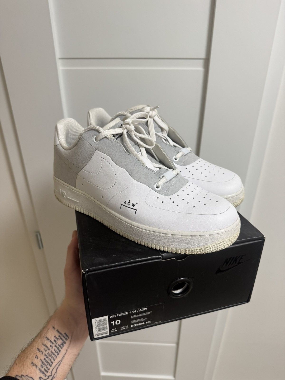 A-COLD-WALL* × Nike Air Force 1 A cold wall Size US 10 / EU 43 - 1 Thumbnail