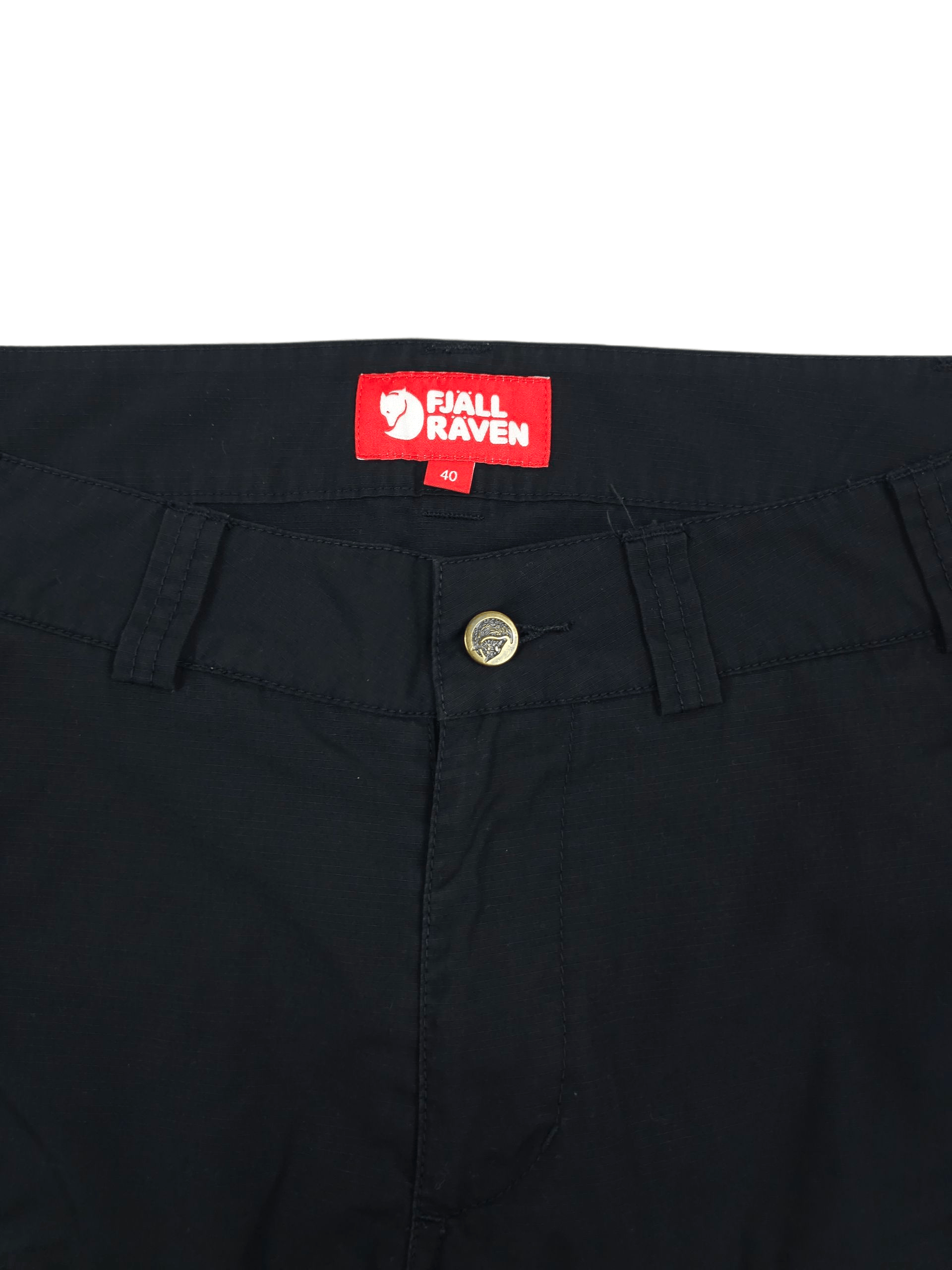 Fjallraven 💎 Fjallraven G-1000 Black Cargo Utility Outdoor Pants Large Size US 34 / EU 50 - 5 Thumbnail