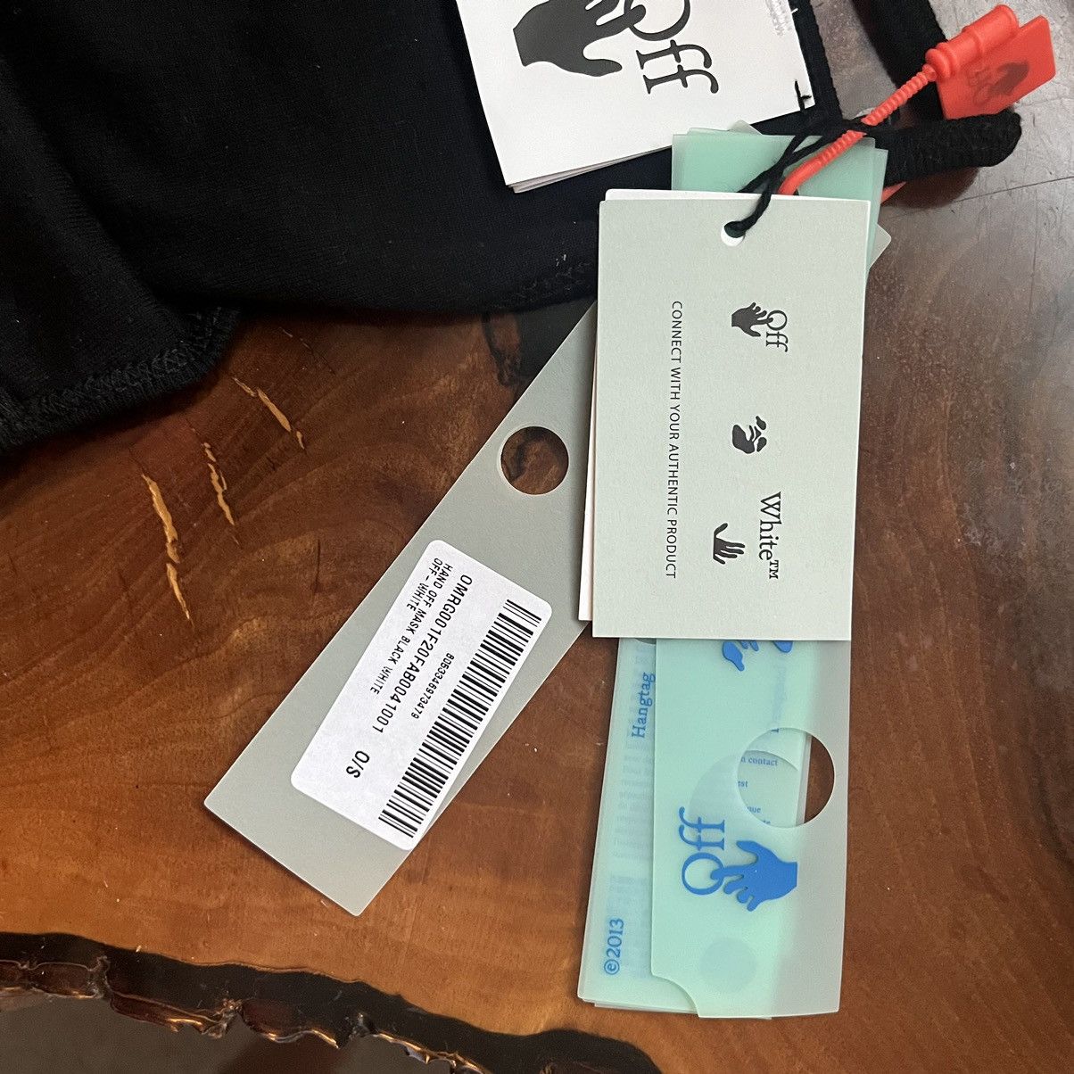 Off-White Hand Logo Mask Size ONE SIZE - 6 Thumbnail