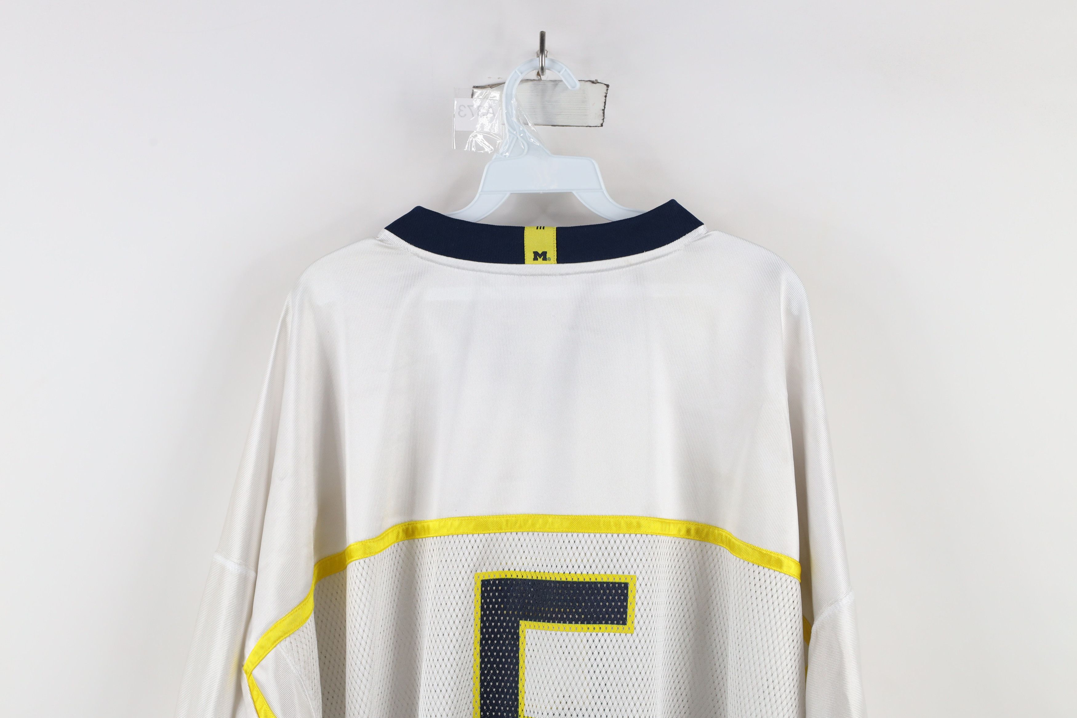 Adidas × Vintage Vintage Adidas University of Michigan Football Jersey #5 Size US XXL / EU 58 / 5 - 14 Thumbnail