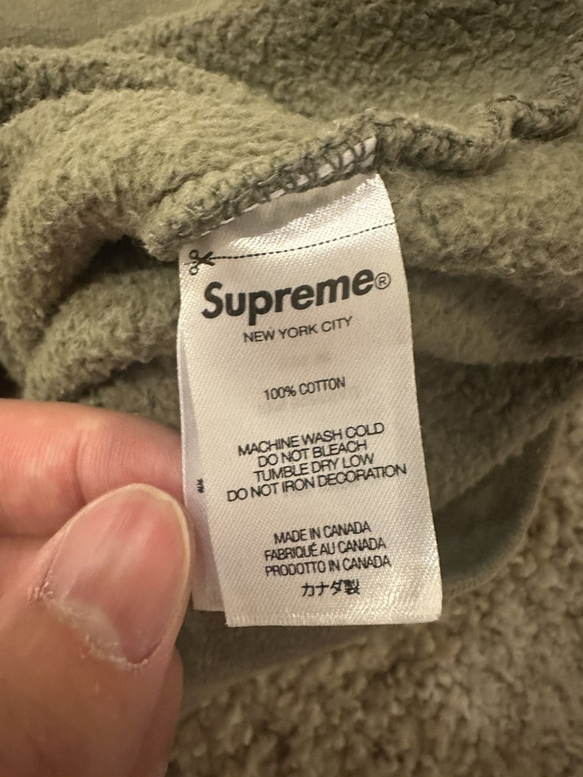 Supreme Supreme Sweatshirt Green Size US L / EU 52-54 / 3 - 5 Thumbnail