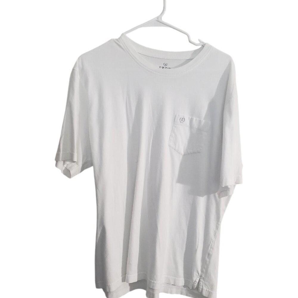 Izod CT1904 Men's White Izod T-shirt L Size US L / EU 52-54 / 3 - 1 Thumbnail