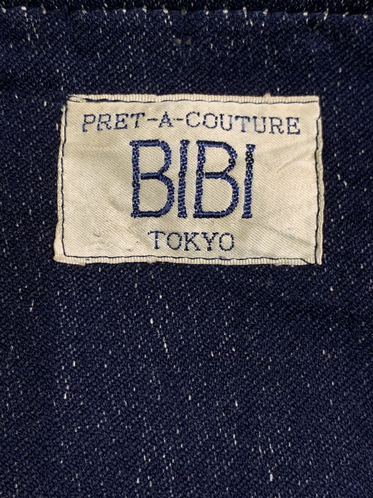 Japanese Brand Rare Design Vintage Pret-A-Couter Bibi Tokyo Soft Denim Size M / US 6-8 / IT 42-44 - 5 Thumbnail