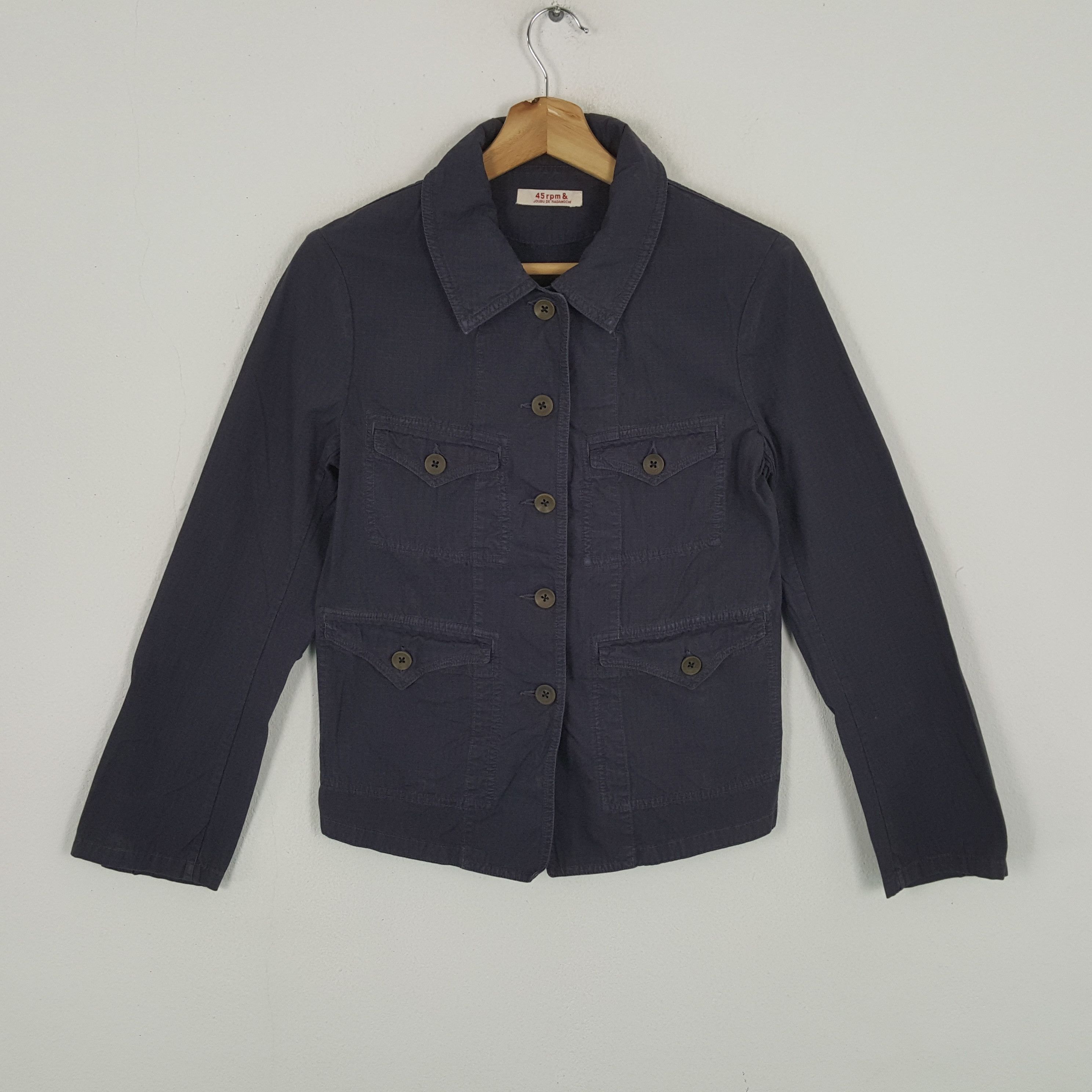 45rpm × Vintage Vintage 45RPM SKULL Japanese Brand Custom Style Jacket Size XS / US 0-2 / IT 36-38 - 3 Thumbnail