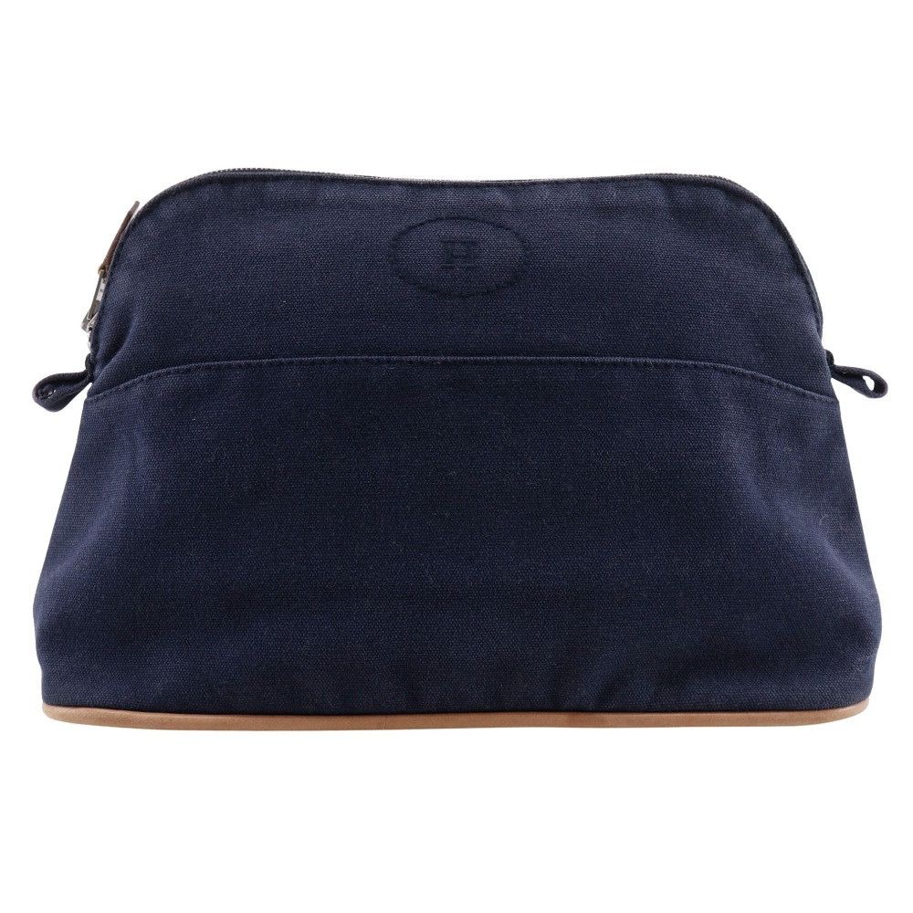 Hermes Hermes Hermes Bolide Pouch Cotton Canvas Pouch Cotton Vanity Bag DUTY FREE for USA Size ONE SIZE - 1 Thumbnail