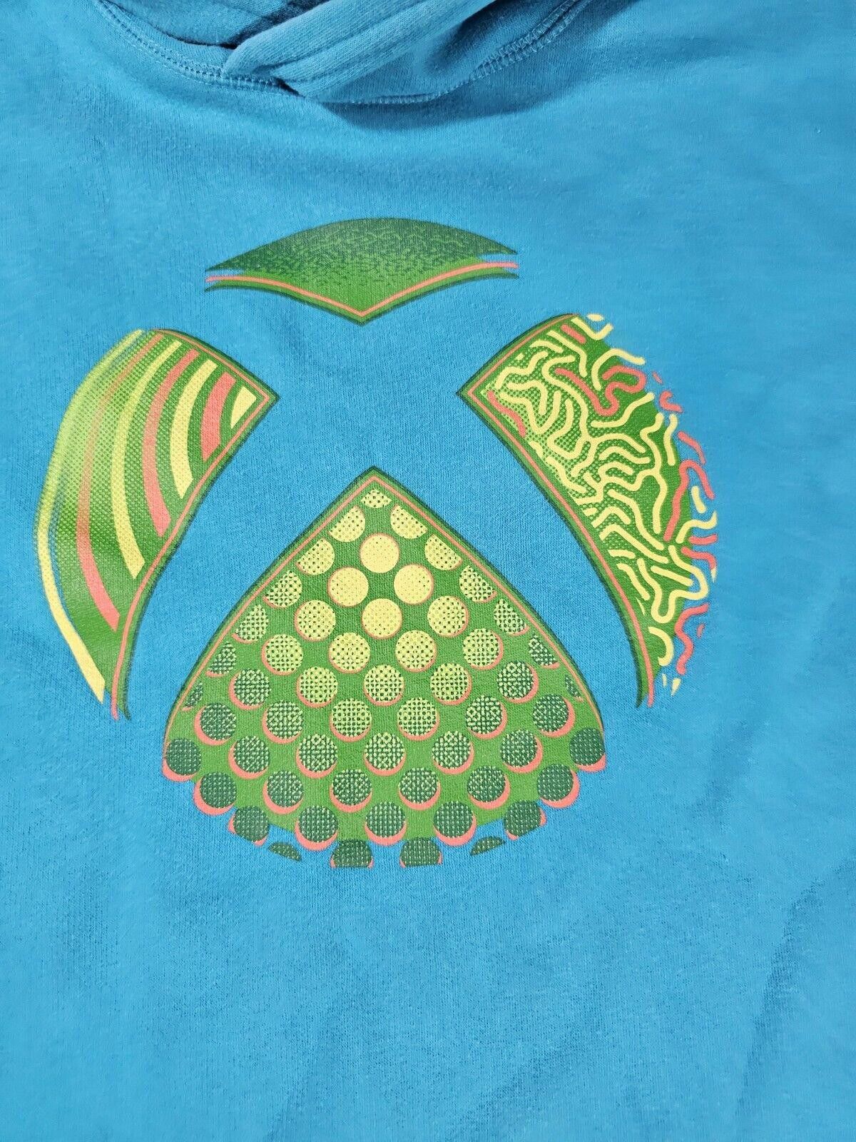 Microsoft Microsoft Xbox Graphic Hoodie Jump In Blue Size Youth XXL Size US XXS / EU 40 - 2 Thumbnail