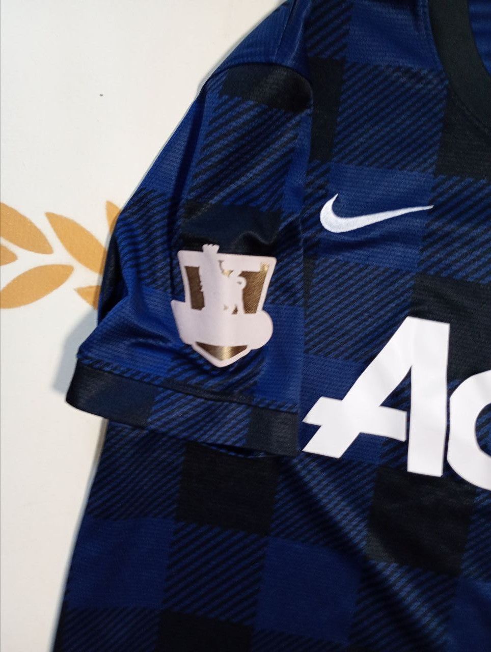 Nike Manchester United Away Jersey 5 Ferdinand 2013-2014 Size US L / EU 52-54 / 3 - 6 Thumbnail