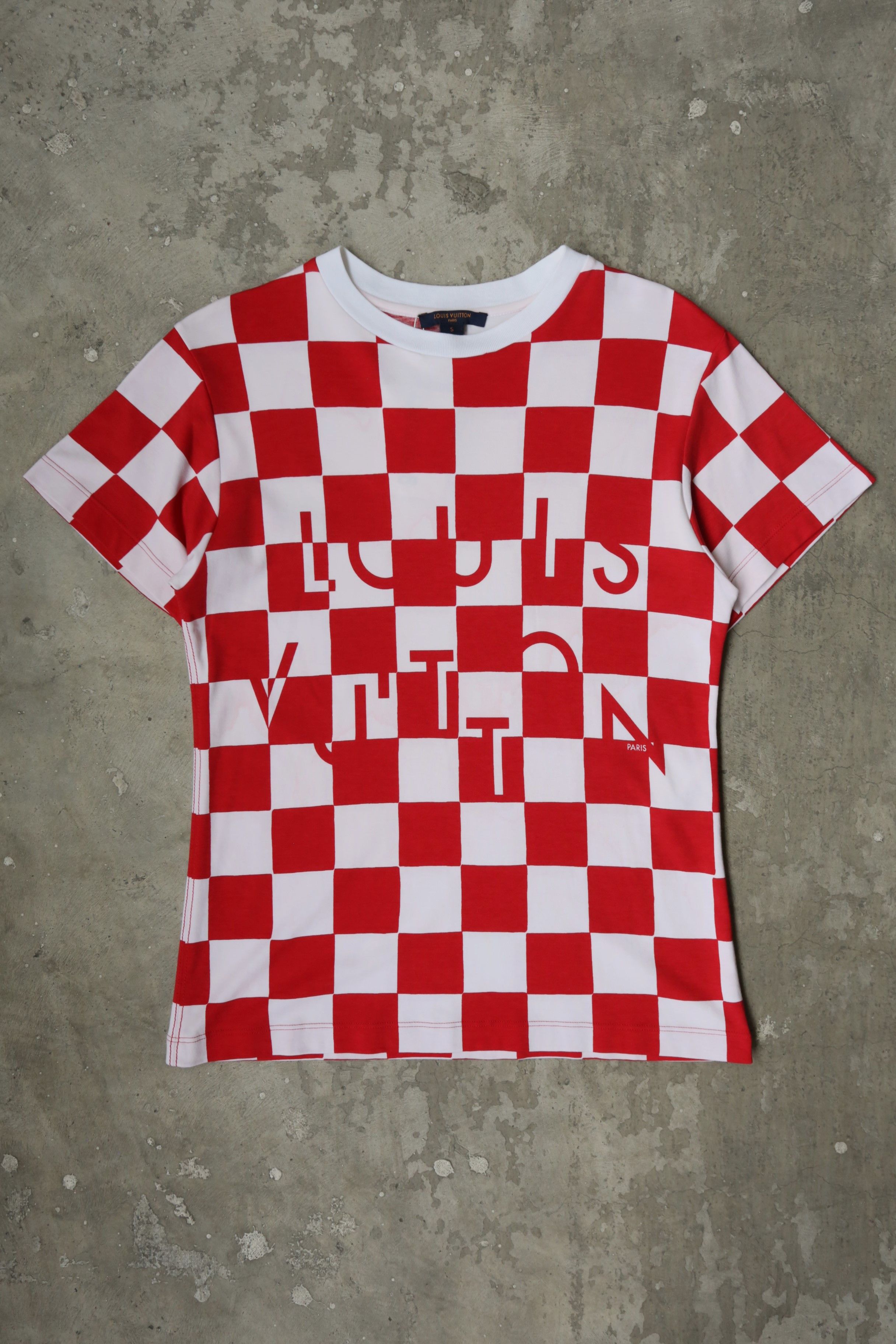Louis Vuitton Louis Vuitton - S/S 20 - Damier Tee Size S / US 4 / IT 40 - 1 Thumbnail