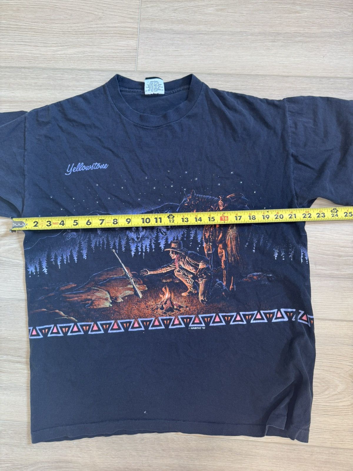 Vintage Yellowstone National Park Double Sided T-shirt 1992 Size US L / EU 52-54 / 3 - 7 Thumbnail