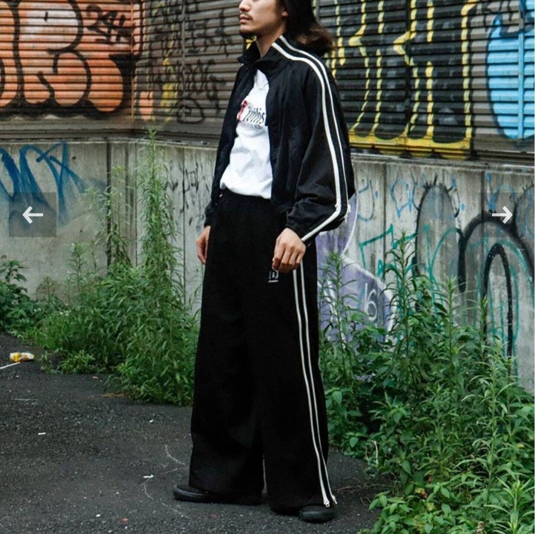 Doublet 22AW Doublet Zip up wide track pants | Grailed