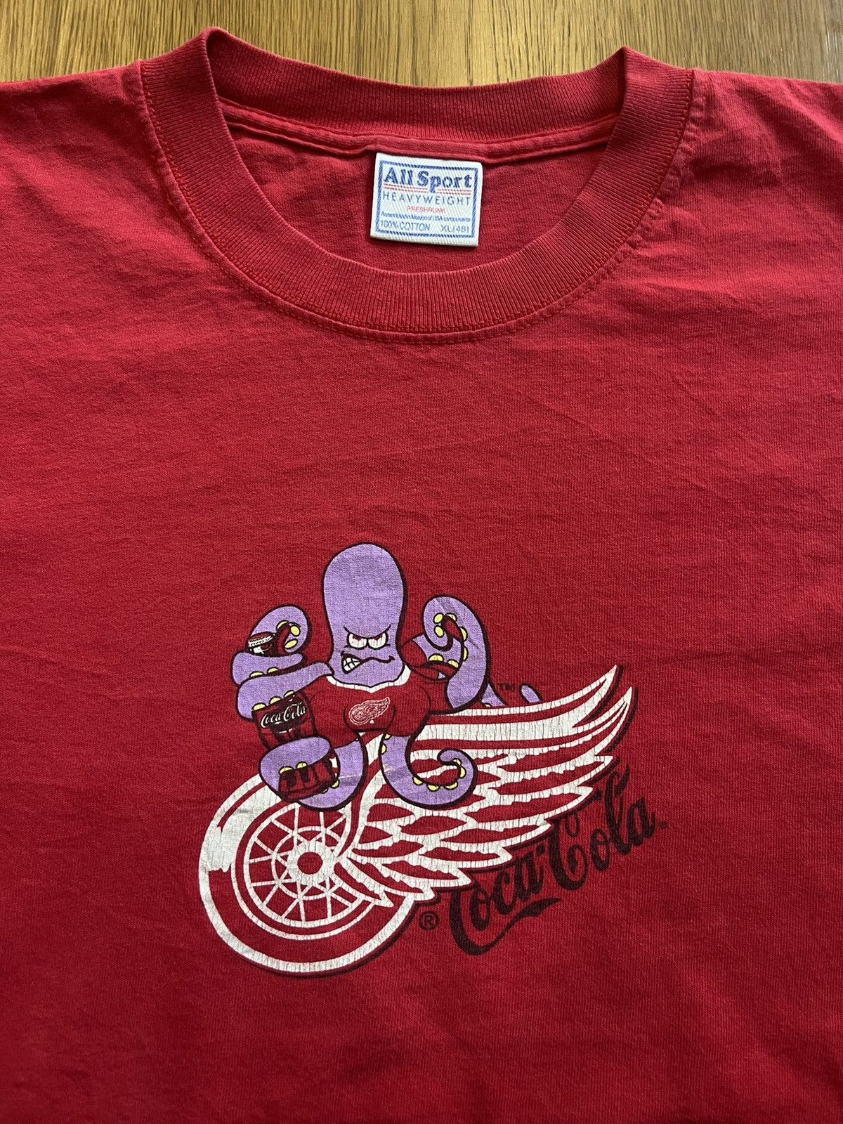 Coca Cola Vintage Coca-Cola Red Wing 90’s Team T-Shirt Size US XL / EU 56 / 4 - 5 Thumbnail