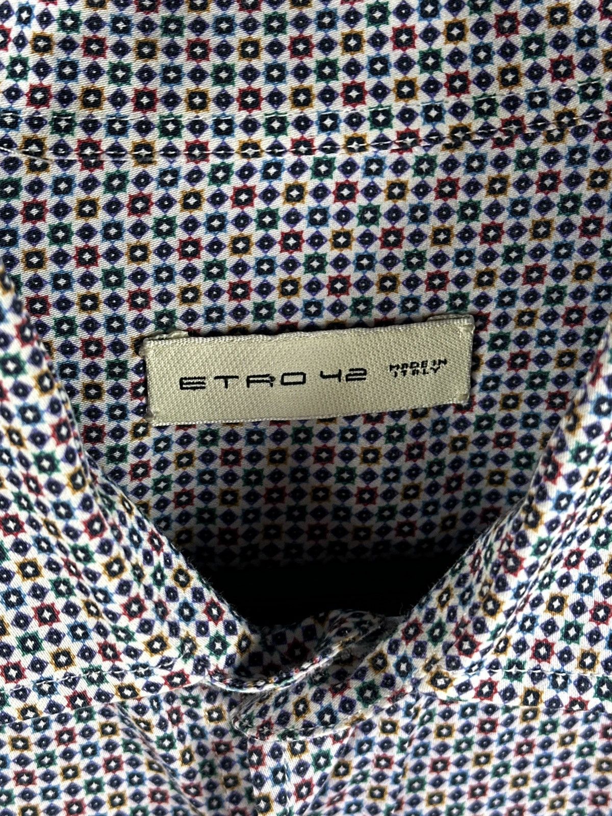 Etro Etro Men’s Printed Shirt Long Sleeve Botton Up Size US M / EU 48-50 / 2 - 5 Thumbnail