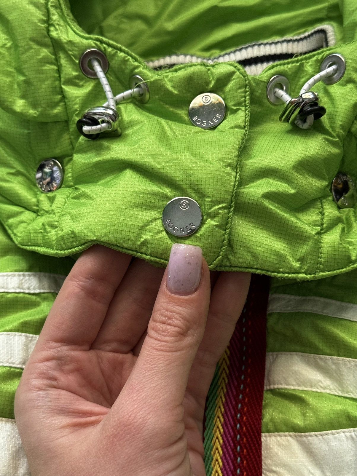 Bogner × Designer Bogner coloured down puffer jacket Size M / US 6-8 / IT 42-44 - 5 Thumbnail