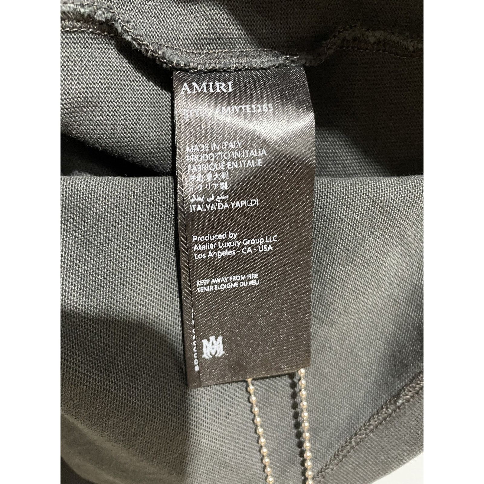 Amiri AMIRI JAZZ HIDEAWAY TEE SIZE M NEW Size US M / EU 48-50 / 2 - 5 Thumbnail