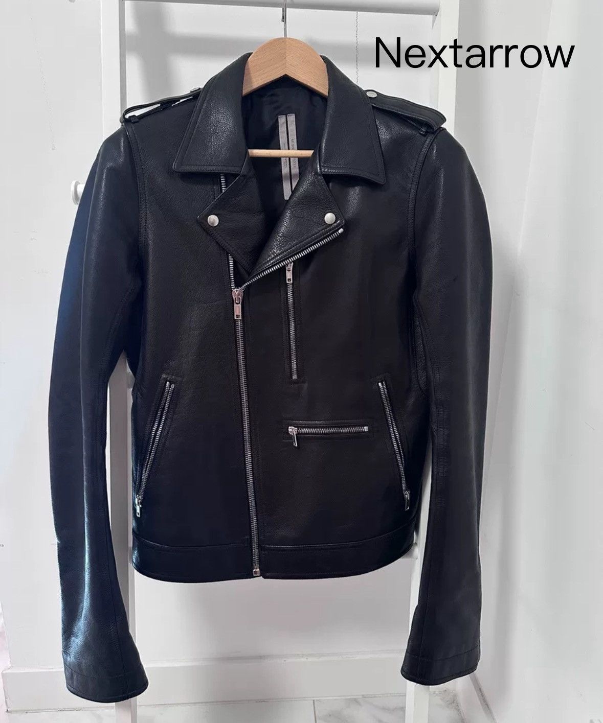 Rick Owens RICK OWENS five zipper short leather jacket Size US S / EU 44-46 / 1 - 1 Thumbnail