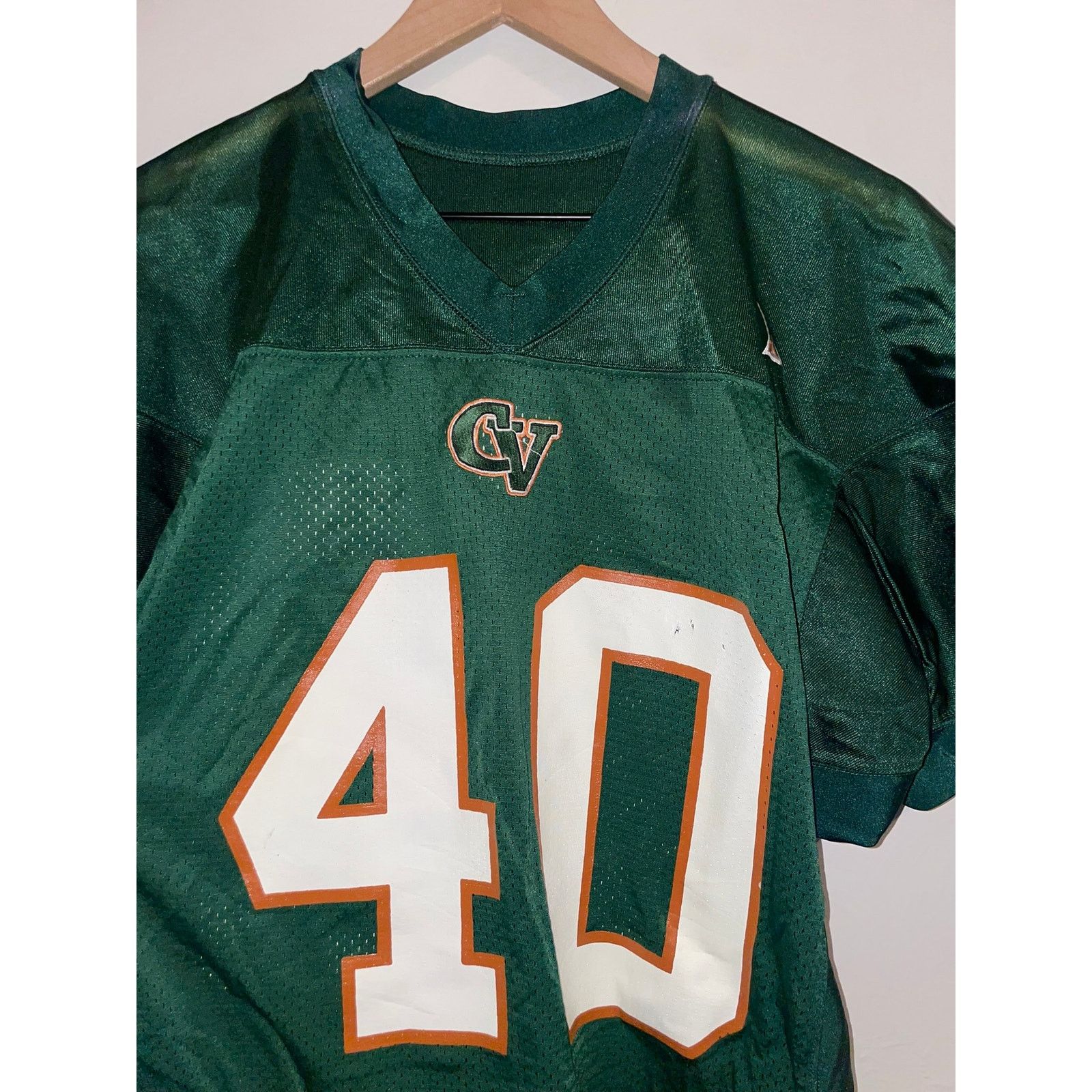 MacGregor Vintage Sandknit Jersey Sand Knit CV #40 Football Top Large Size US L / EU 52-54 / 3 - 2 Thumbnail