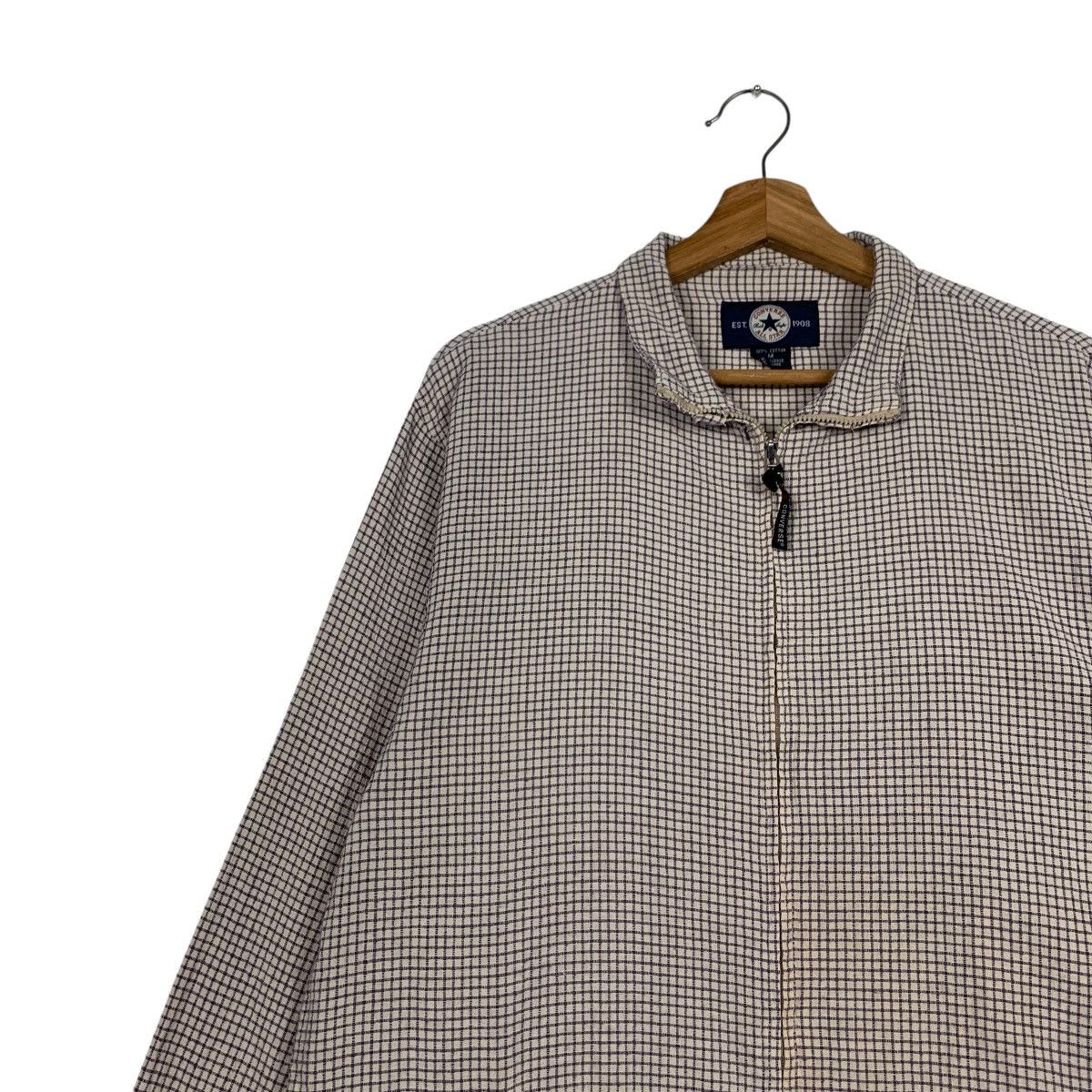 Converse 90's CONVERSE Small Checked Zipper Jacket #2266-C100 Size US M / EU 48-50 / 2 - 6 Thumbnail