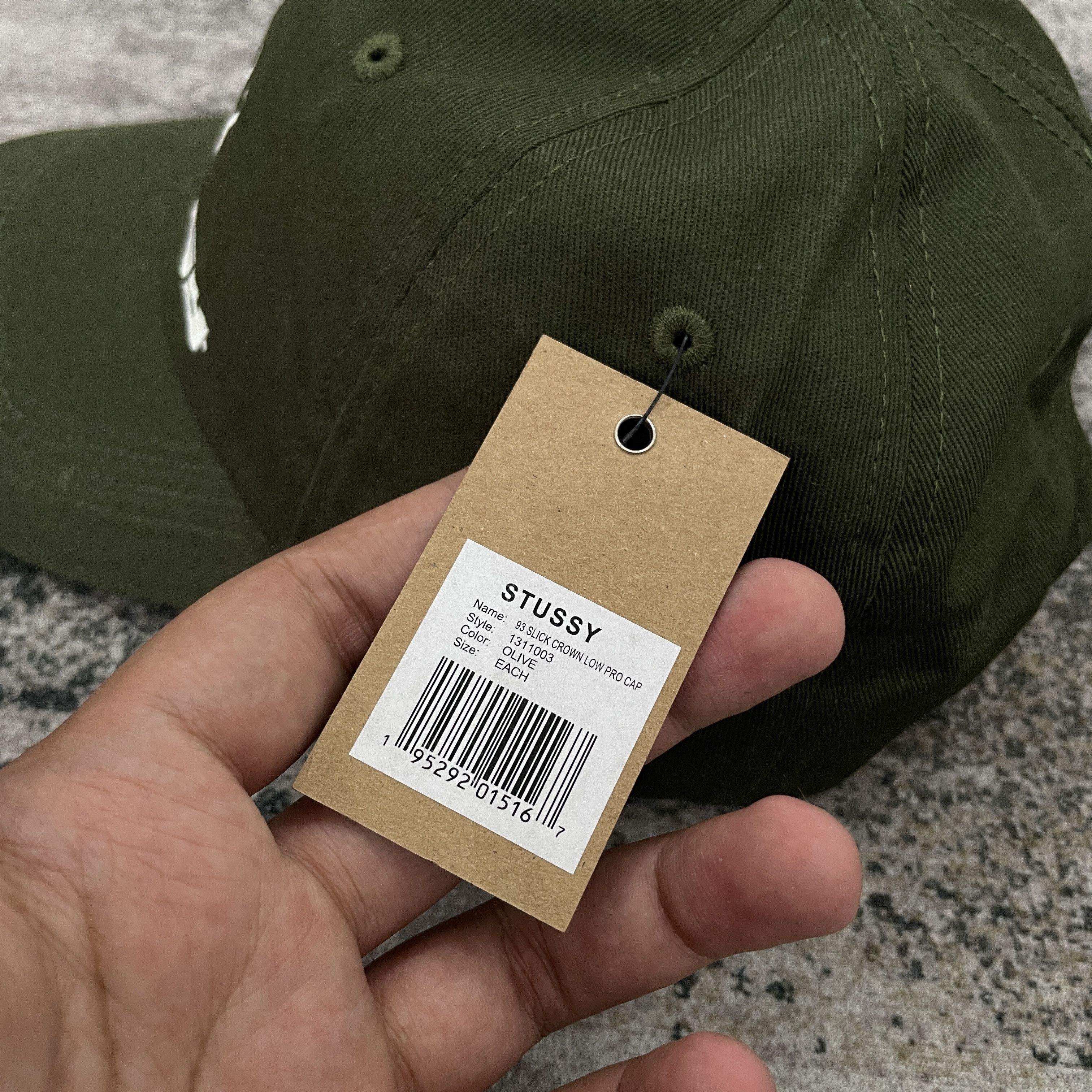 Stussy Crown Cap Olive