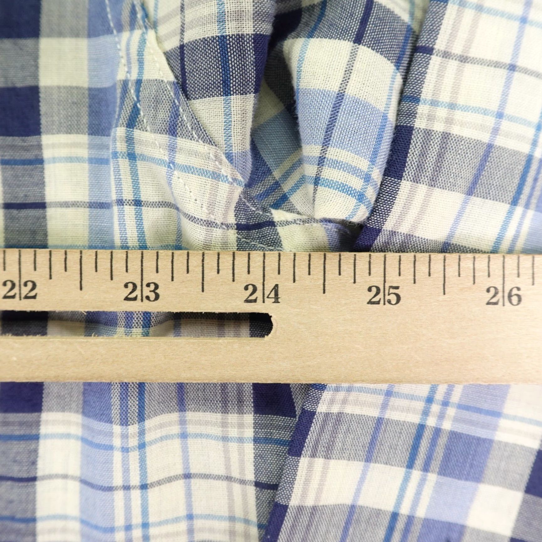 Levi's VINTAGE Levi's Shirt Mens XL White Plaid Button-Up 90s Lightweight Casual Western Cowboy Size US XL / EU 56 / 4 - 7 Thumbnail
