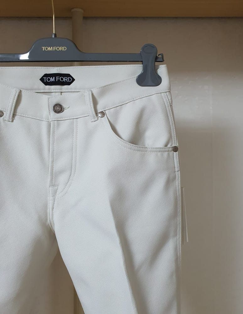 Tom Ford o1sm1stk0824 Active Riding Pant in White Size US 31 - 2 Thumbnail